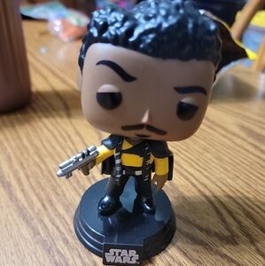 Funko Pop Star Wars Young Lando Calrissian #240 Solo Figure OOB V541 EUC LOOSE